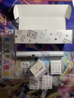 YU NAGABA x Pokemon Card Game Eevee Special Box All Contents Included *Open Box* 4521329345802 - Image 3