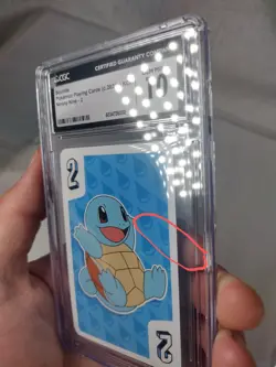 CGC Gem Mint 10 - Squirtle 2020 Deck Promo Rare Korean Pokemon Card w/ Goodies! - Image 3