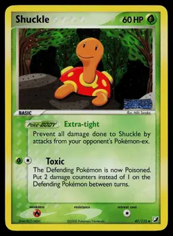 Pokemon Card - Shuckle Unseen Forces 47/115 Reverse Holo Stamped - Image 1