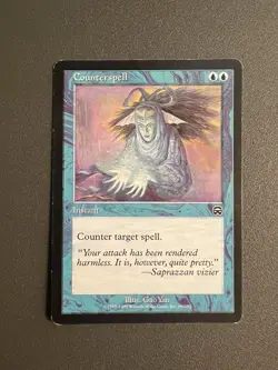 Counterspell #69 (HP) Mercadian Masques Magic MTG Blue - Image 1