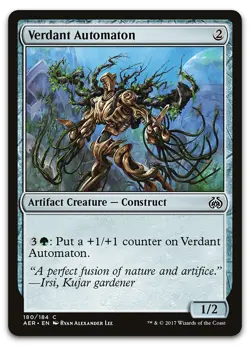 Verdant Automaton #180 (NM) Aether Revolt AER Magic MTG - Image 1