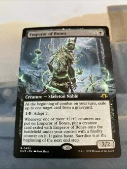 Emperor of Bones- Modern Horizons 3 (Extended Art) MTG-NM - Image 2