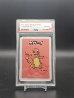 Pokemon Card Charmander Old Maid Baba Nuki 2019 PSA 10 GEM MINT - Image 1