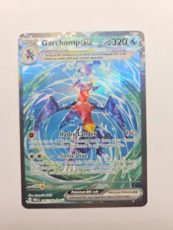 Garchomp EX 245/182 Full Art Illustration Rare Paradox Rift Pokemon TCG NM - Image 1