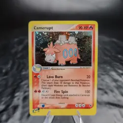 Camerupt 4/109 EX Ruby & Sapphire Cosmos Holo Rare Pokemon TCG 2003 NM 🔥 - Image 1