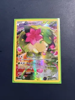 Pokemon TCG Shaymin XY115 Holo Promo Card - Image 1