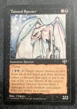 Tainted Specter - Magic the Gathering MTG Mirage Single Card 1996 - Image 1