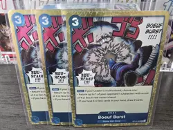 Boeuf Burst R Legacy of the Master ONE PIECE Card English OP12-060 - Image 1