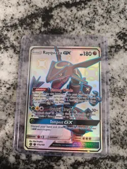 Rayquaza Gx Shiny Holographic 2019 Pokemon Trading Collectible Card - Image 1