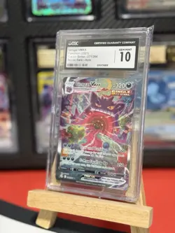 Pokemon Gengar VMAX Fusion Strike Card 271/264 CGC 10 Gem Mint - Image 1