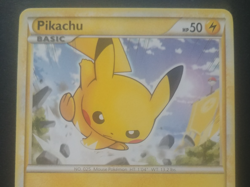 Pikachu, Undaunted, 61/90, (1) 2010 Pokemon Card, Lightly Played Condition - Image 2