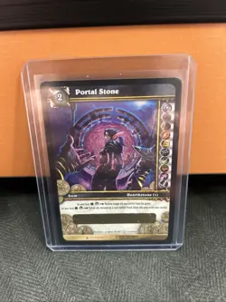 WOW World of Warcraft TCG Unscratched Loot Card Portal Stone - Ethereal Portal - Image 1