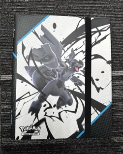 Pokemon Card Black Bolt White Flare Binder * BINDER ONLY* Empty Holds 360 Cards - Image 1