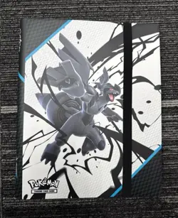 Pokemon Card Black Bolt White Flare Binder * BINDER ONLY* Empty Holds 360 Cards - Image 1