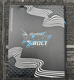 Pokemon Card Black Bolt White Flare Binder * BINDER ONLY* Empty Holds 360 Cards - Image 2