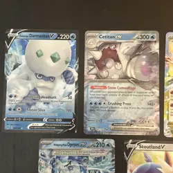 Pokemon 5 Card Lot #4 - Ultra Rares, Full Art, EX, VMAX NM - Image 2