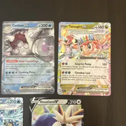 Pokemon 5 Card Lot #4 - Ultra Rares, Full Art, EX, VMAX NM - Image 3