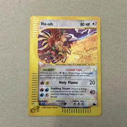 Crystal Ho-Oh Skyridge Holo Rare Pokemon Card #149 LP - Image 1