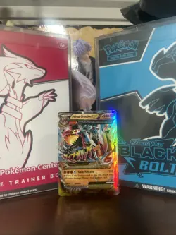 Pokemon Primal Groudon EX Holo Rare Art TCG Card 86/160 Lightly Played - Image 1