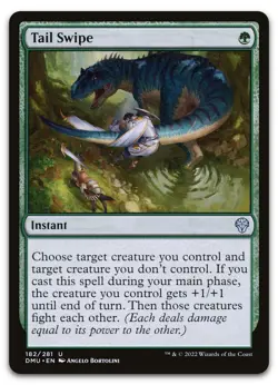 Tail Swipe #182 (NM) Dominaria United DMU Magic MTG - Image 1