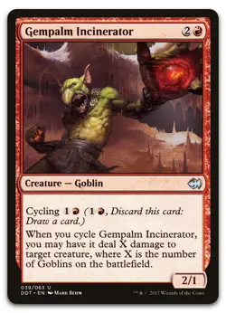 Gempalm Incinerator #39 (NM) Merfolk vs Goblins DDT Magic MTG - Image 1