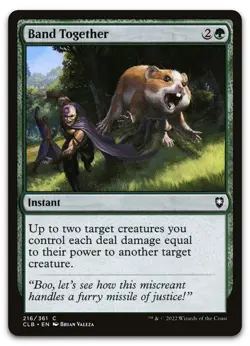 Band Together #216 (NM) Baldur's Gate CLB Magic MTG - Image 1