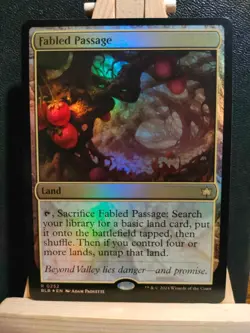 Fabled Passage FOIL - Bloomburrow - Rare - NM/LP (See pics) MTG - Image 1