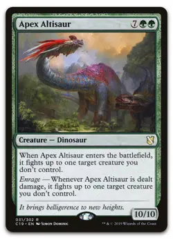 Apex Altisaur #31 (NM) Commander 2019 C19 Magic MTG - Image 1
