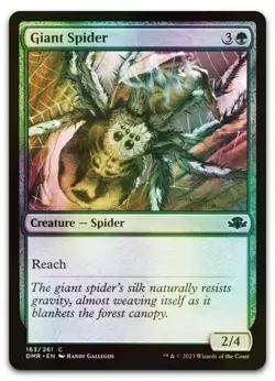 Giant Spider #163 (Foil) (NM) Dominaria Remastered DMR Magic MTG - Image 1