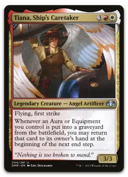 Tiana, Ship's Caretaker #204 (NM) Dominaria Remastered DMR Magic MTG - Image 1