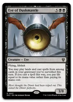 Eye of Duskmantle #27 (NM) Murders Karlov Manor MKC Magic MTG - Image 1