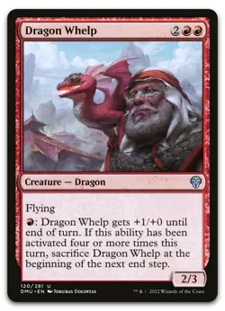 Dragon Whelp #120 (NM) Dominaria United DMU Magic MTG - Image 1