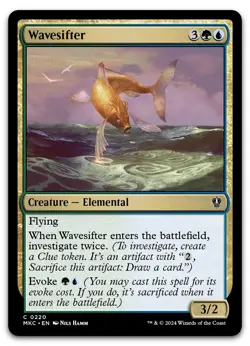 Wavesifter #220 (NM) Murders Karlov Manor MKC Magic MTG - Image 1