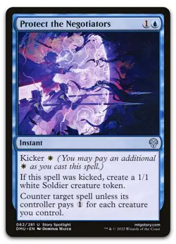 Protect the Negotiators #62 (NM) Dominaria United DMU Magic MTG - Image 1
