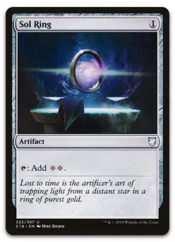 Sol Ring #222 (NM) Commander 2018 C18 Magic MTG - Image 1