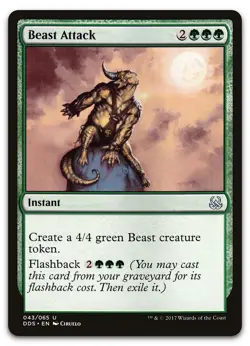 Beast Attack #43 (NM) Mind vs Might DDS Magic MTG - Image 1