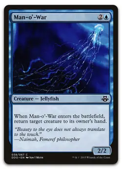 Man-o'-War #38 (NM) Elspeth vs Kiora DDO Magic MTG - Image 1