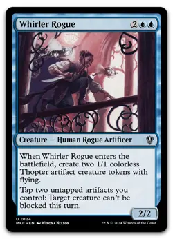 Whirler Rogue #124 (NM) Murders Karlov Manor MKC Magic MTG - Image 1