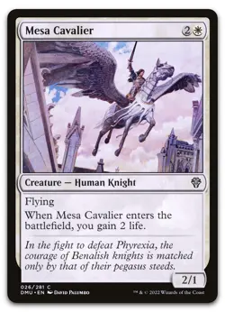 Mesa Cavalier #26 (NM) Dominaria United DMU Magic MTG - Image 1