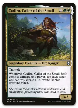 Cadira, Caller of the Small #269 (NM) Baldur's Gate CLB Magic MTG - Image 1