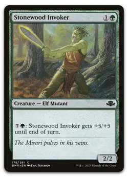 Stonewood Invoker #178 (NM) Dominaria Remastered DMR Magic MTG - Image 1