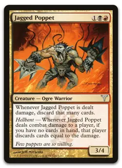Jagged Poppet #115 (LP) Dissension DIS Magic MTG - Image 1