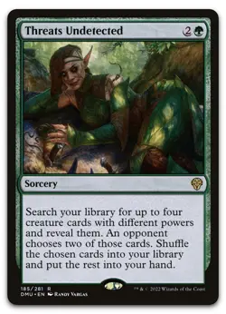 Threats Undetected #185 (NM) Dominaria United DMU Magic MTG - Image 1