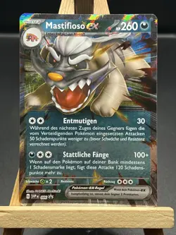 Pokemon Mastifioso ex | Deutsch SVP DE 086 | Promo Near Mint - Image 1