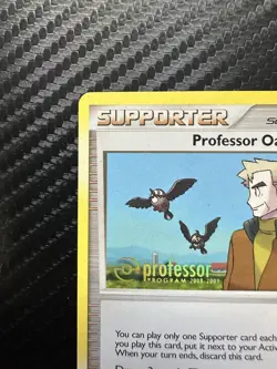 Pokemon TCG Secret Wonders Professor Oak’s Visit 122/132 Professor Program Stamp - Image 2