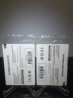 Pokemon TCG Pikachu & Eevee Pokemon Together Stamp Sealed Promo - Image 2