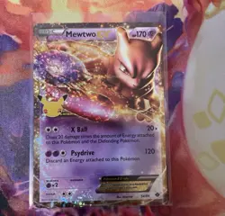 Pokemon TCG Celebrations CLASSIC COLLECTION MEWTWO EX HOLO RARE 54/99 NM - Image 1