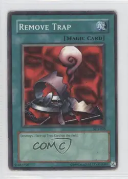 Remove Trap Unlimited YuGiOh Starter Deck Yugi #SDY-048 2002 READ - Image 1