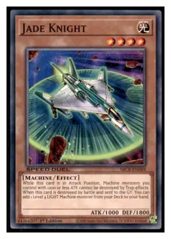 Yugioh Jade Knight #SBCB-EN069 Speed Duel: Battle City Box LP - Image 1