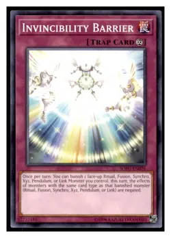 Yugioh Invincibility Barrier #SOFU-EN076 Soul Fusion LP - Image 1